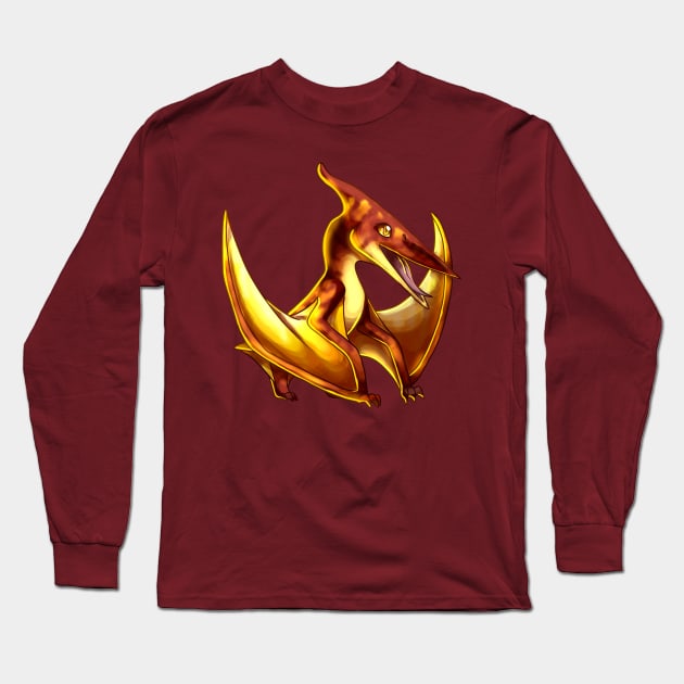 Pteranodon Long Sleeve T-Shirt by cometkins